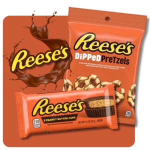 Brands menu covers reeses