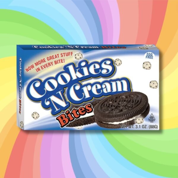 Cookie Dough Cookies and Cream ízű kekszek