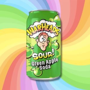 Warheads zöld alma ízű savanyú szévsavas ital