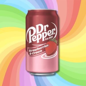 Dr Pepper Strawberry and Cream eper ízű szénsavas ital