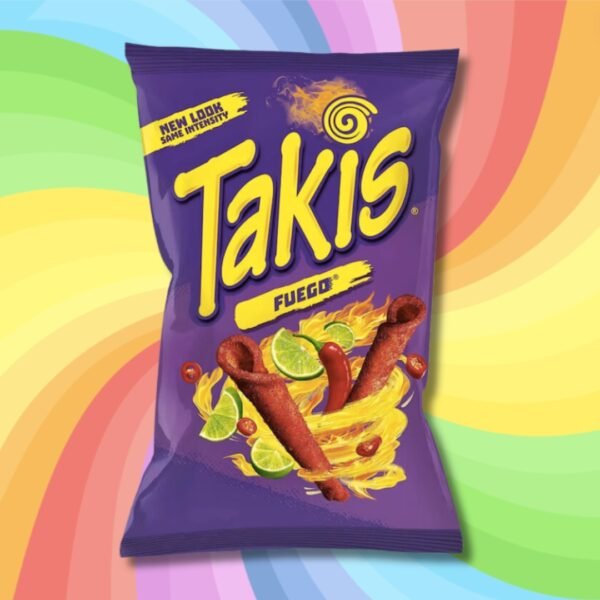 Takis Fuego chili lime ízű csípős chips