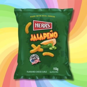 Herr's jalapeno és sajt ízű csípős chips
