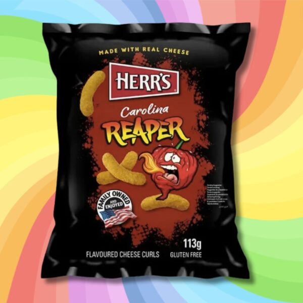 Herr's Carolina Reaper ízű csípős chips