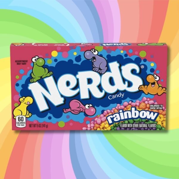 Nerds szivárványos cukorkák