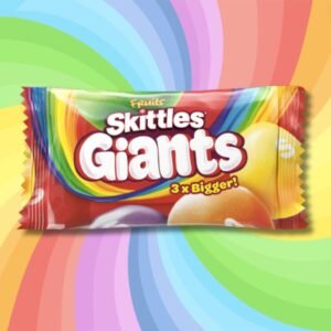 Skittles GIANTS hatalmas cukora drazsék