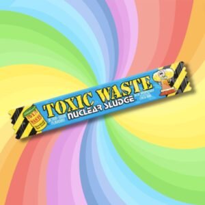 Toxic Waste Nuclear Sludge kék málna ízű rágós cukorka