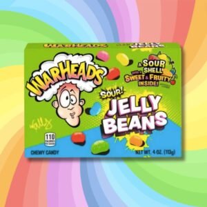 Warheads Jelly Beans savanyú cukorkák